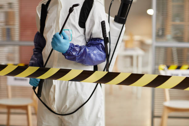 Professional Biohazard technician working in Eden, NC
